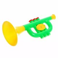 Музыкальный инструмент - Труба, из пластика, 3+, 1 шт
