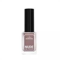 Лак для ногтей с эффектом геля NUDE collection тон 381 лилово-бежевый