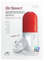 SOC Тканевая маска от пигментации с витаминным комплексом Dr.Smart Whitening Revival Brightening Face Mask