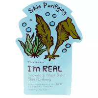 TONYMOLY I AM SEAWEEDS MASK SHEET – PURIFYING Очищающая тканевая маска для лица с экстрактом морских водорослей 21мл