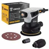 Эксцентриковая шлифмашина сетевая DEKO DKG400-125