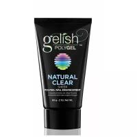 Gelish PolyGel Natural Clear, 60g - прозрачный полигель