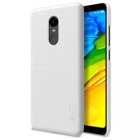 Пластиковый чехол для Xiaomi Redmi 5 Plus белый (Nillkin)