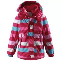 Куртка Reima зимняя, светоотражающие элементы, водонепроницаемость, капюшон, карманы, подкладка