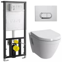 Система инсталляции Vitra S50 Rim-Ex с унитазом 9003B003-7201