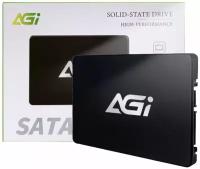 SSD 2.5" AGI AI178 Client, 480Gb, 3D TLC, AGI480G17AI178, R530Mb/s, W510Mb/s, RTL