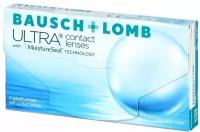 Контактные линзы Bausch & Lomb Ultra, 3 шт., R 8,5, D -8,5