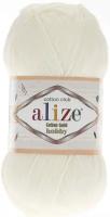 Пряжа Alize Cotton gold hobby молочный (62), 45%акрил /55%хлопок, 165м, 50г, 1шт