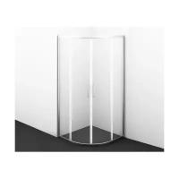 Душевой уголок, WasserKRAFT Main 41S01, прозрачное стекло, 90х90 см, серебристый