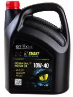 Масло мотор. полусинт. gt smart sae 10w-40 api sl/cf, 4 л gt oil 8809059408872