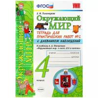 Тихомирова Елена Михайловна "Окружающий мир. 4 класс. Тетрадь для практических работ №2 с дневником наблюдений. К учебнику А. А. Плешакова"