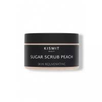 KISMIT BEAUTY Отшелушивающий сахарный скраб для тела персик SUGAR SCRUB PEACH