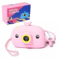 Детский фотоаппарат Digital Camer розовый / Развивающая игрушка