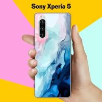 Силиконовый чехол на Sony Xperia 5 Акварель / для Сони Иксперия 5