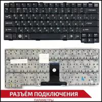 Клавиатура для ноутбука Fujitsu-Siemens V052626AS1 черная