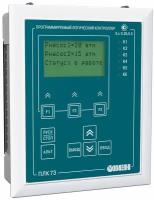 Контроллер с HMI для локальных систем в щитовом корпусе овен ПЛК73, ПЛК73-ККККТТТТ-M