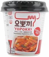 Рисовые палочки Topokki с остро-пряным соусом, 120 г