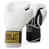 Перчатки тренировочные Everlast 1910 Classic 14oz белые