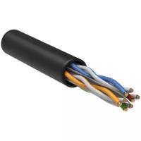 Кабель информ. ITK (LC3-C604-139) кат.6 U/UTP 4X2X23AWG LDPE внеш. 305м черн