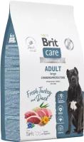 Brit Care Dog Adult Large Chondroprotectors сухой корм для собак крупных пород для поддержки опорно-двигательного аппарата, с индейкой и уткой - 12 кг