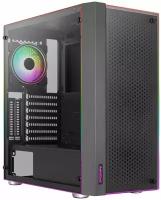 Корпус ATX Miditower AeroCool Skribble-G-BK-v1 Black