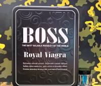 Набор "Boss Royal Viagra" - 11 мощных таблеток в металлической коробке виагры