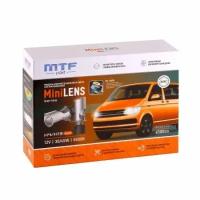 MTF Light Светодиодные мини линзы MiniLENS H4/H19 12V / 30/45W комплект 2шт