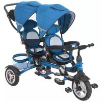 Трехколесный велосипед Capella Twin Trike 360 2020, blue