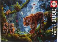 Пазл-1000 "Тигры на дереве" (17662)