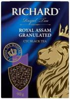 Чай черный Richard Royal assam granulated листовой, 90 г