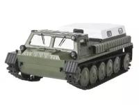 Радиоуправляемый гусеничный вездеход WPL E-1 (ГАЗ-71) 2.4G 1/16 RTR, E-1