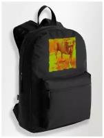 Черный школьный рюкзак с DTF печатью Музыка Alice in Chains Хэви метал - 1087