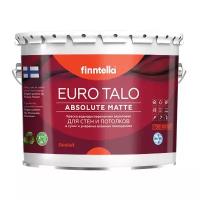 Краска акриловая finntella Euro Talo матовая белый 2.7 л