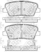 Колодки тормозные HY SANTA FE (CM) 2.2D 09-/KIA SORENTO (XM) 09- задние NiBK PN0415