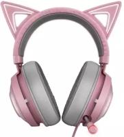 Гарнитура Razer Kraken Kitty Ed Quartz (розовый/серый) (RZ04-02980200-R3M1)