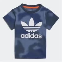 Футболка adidas Originals, размер 80, синий