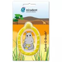 Щетка-прорезыватель miradent INFANT-O-BRUSH желтая