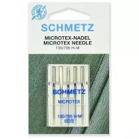 Иглы микротекс (особо острые) Schmetz 130/705H-M № 60, уп.5 игл