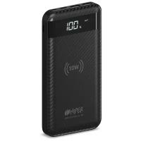 Портативный аккумулятор Powerbank 10000мА черный Hiper