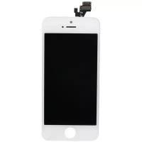 Дисплей (экран) в сборе с тачскрином для iPhone 5 (Tianma) белый / 1136x640