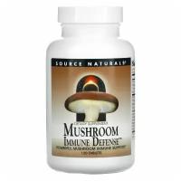 Source Naturals Mushroom Immune Defence 120 таблеток