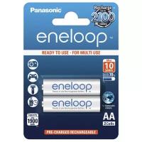 Аккумулятор Panasonic eneloop BK-3MCCE/2BE 1900мАч AA BL2, упаковка 2 шт