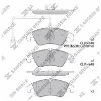 SP2145 Колодки тормозные VAG 08- передние