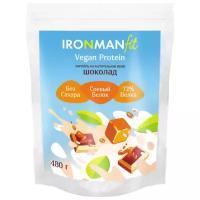 Ironman, Vegetable Protein, 480г (Шоколад)