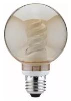 Лампа энергосберегающая Paulmann D80мм H120мм 10Вт 436Лм 2500К Е27 230В Золото 87024