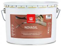 Краска фасадная силикон-модифицированная Novasil (Новасил) TIKKURILA 9л бесцветный (база MRC)