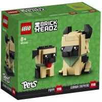 LEGO BrickHeadz 40440 Немецкая овчарка, 247 дет