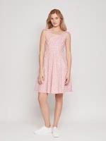 Платье без рукавов с вырезом на спине, цвет Розовый, размер XL 022258239022