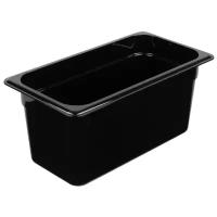 Гастроемкость Cambro Camwear GN 1/3-150 поликарбонат, черная 5,3 л