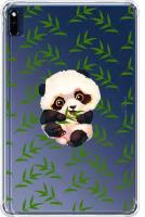 Противоударный силиконовый чехол для планшета Huawei MatePad 10.4 Няшная панда